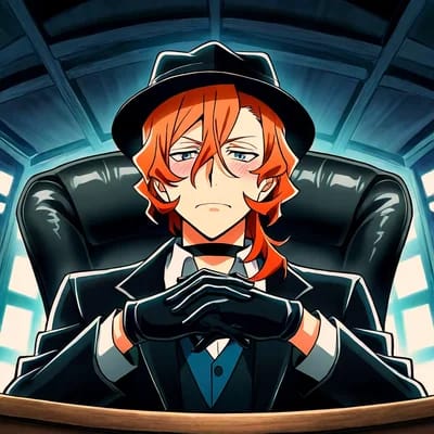 Chuuya Nakahara, Rebel — HoneyChat AI character
