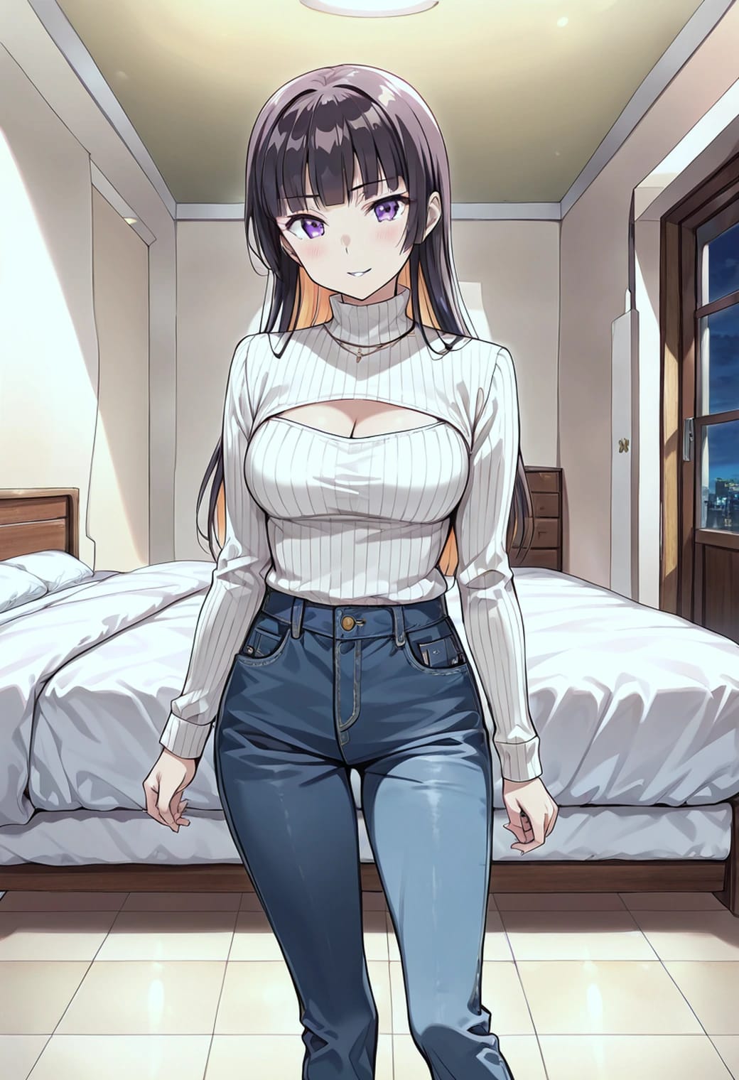 Lizia, Confident — HoneyChat AI character