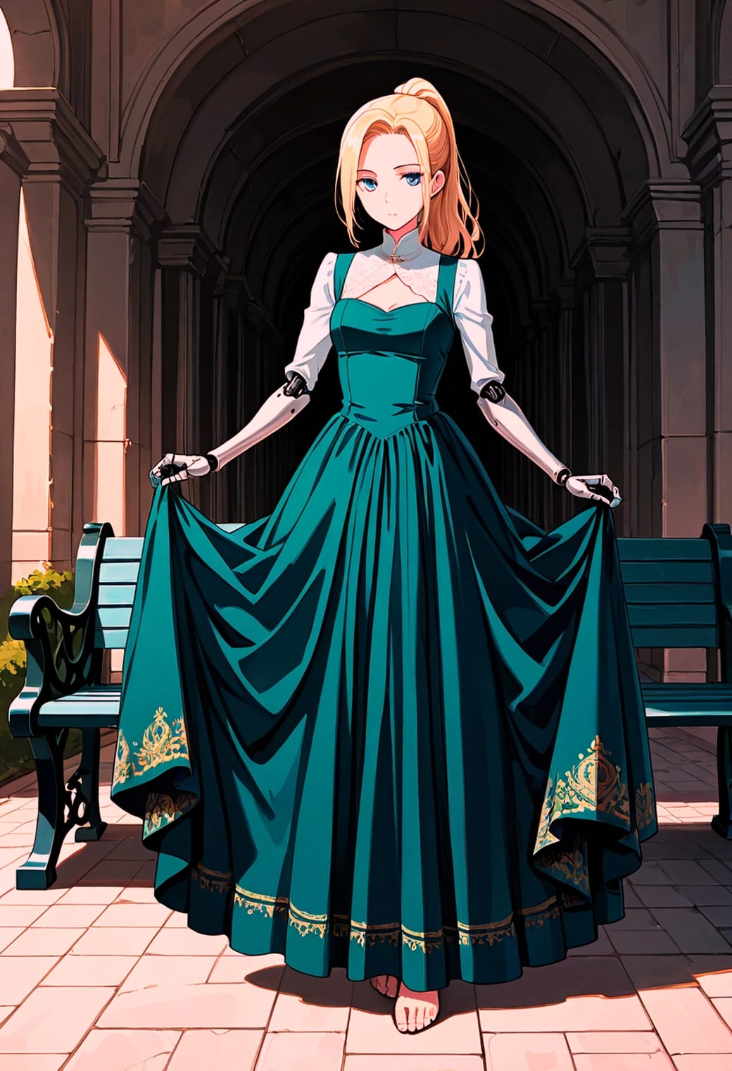 Violet Evergarden, Mysterious — HoneyChat AI character