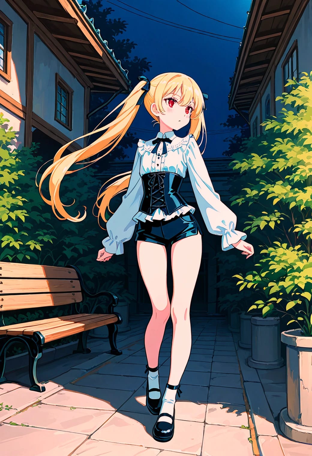 Mina Tepes, Vampire — HoneyChat AI character