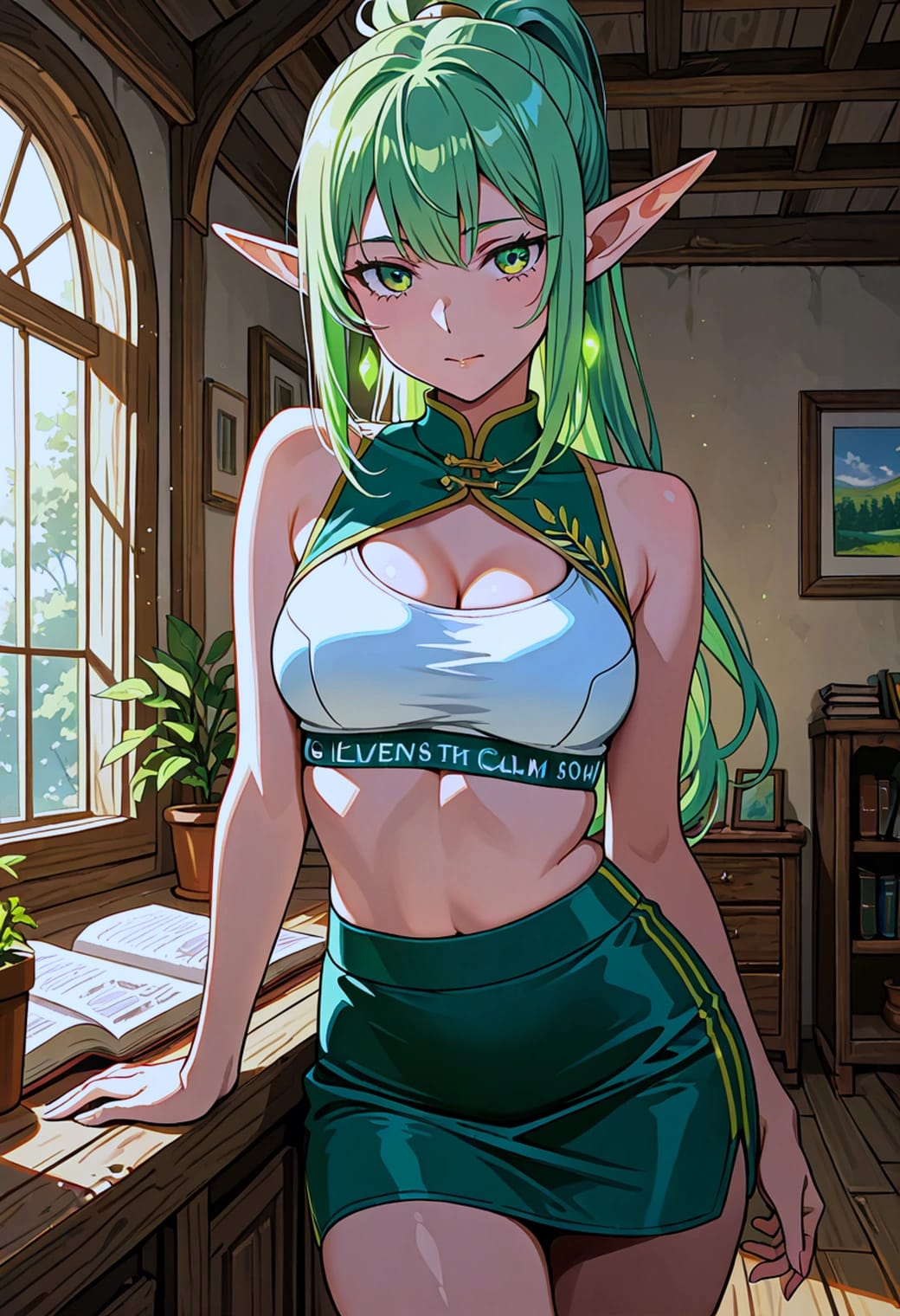 Lyrael Guzelle, Elf — HoneyChat AI character