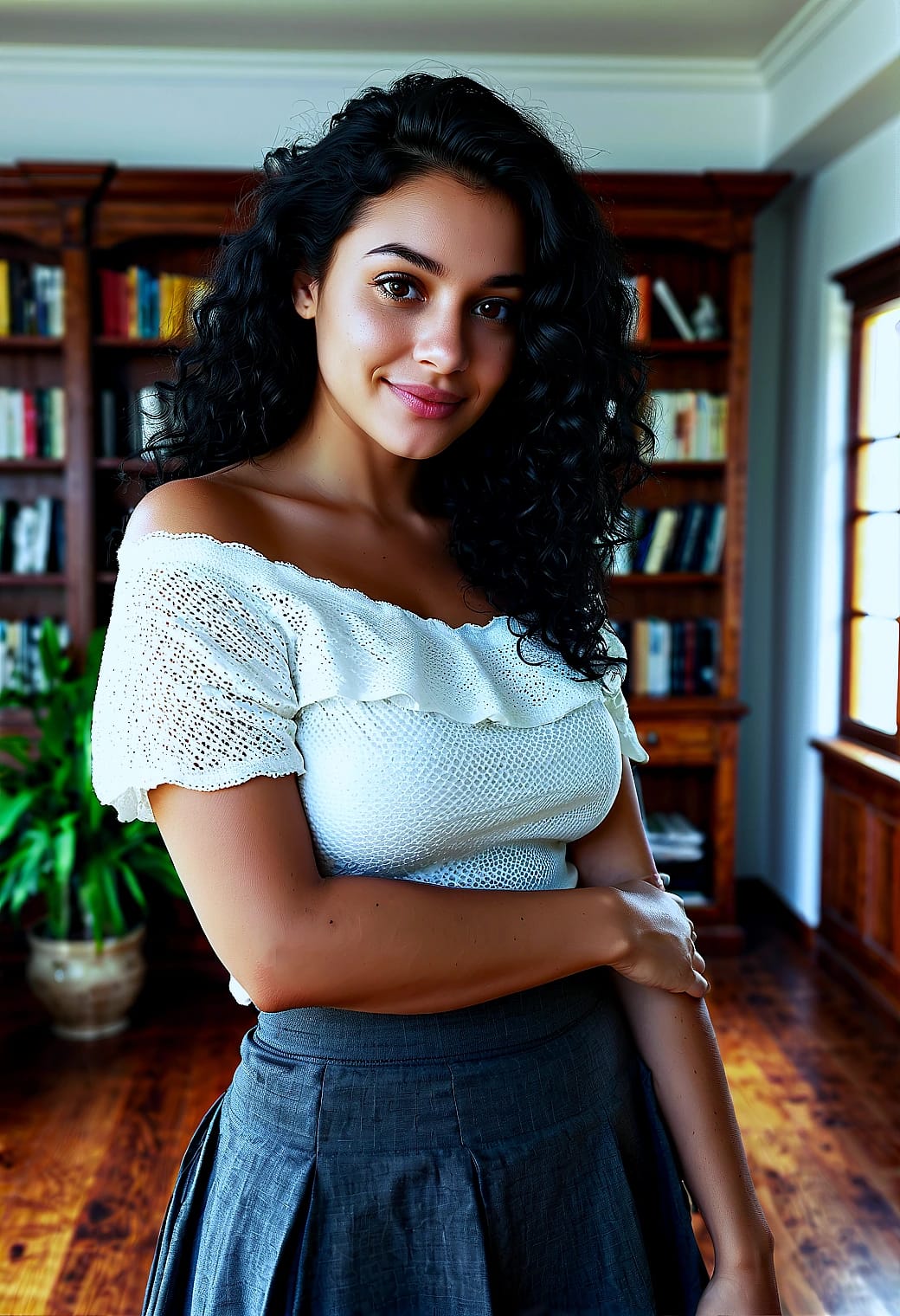 Sarah, Introvert — HoneyChat AI character