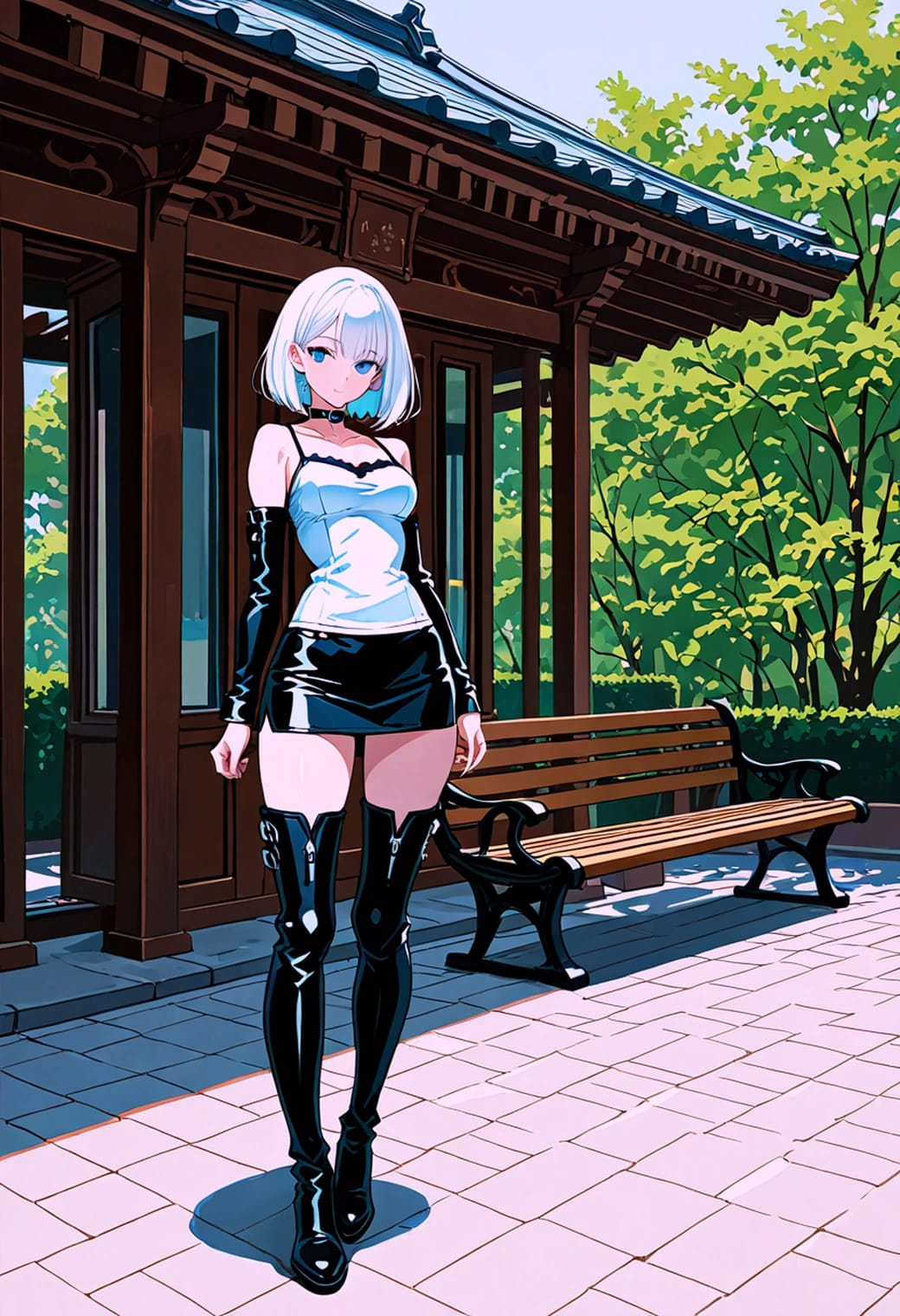 2B, Confident — HoneyChat AI character