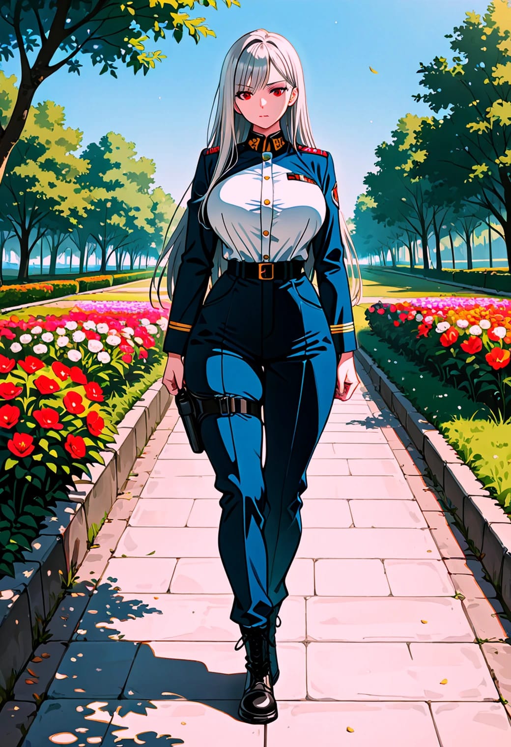 colonel, Confident — HoneyChat AI character