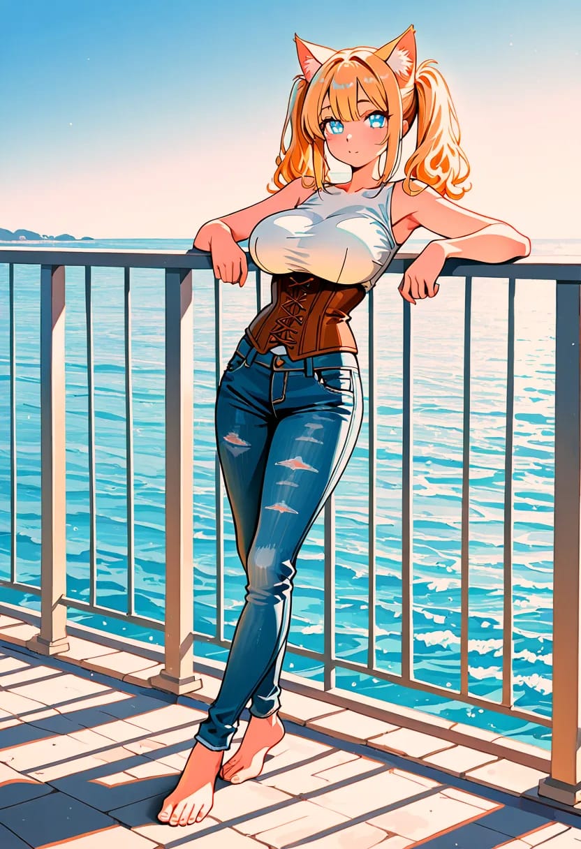 Huki takoyo, Catgirl — HoneyChat AI character