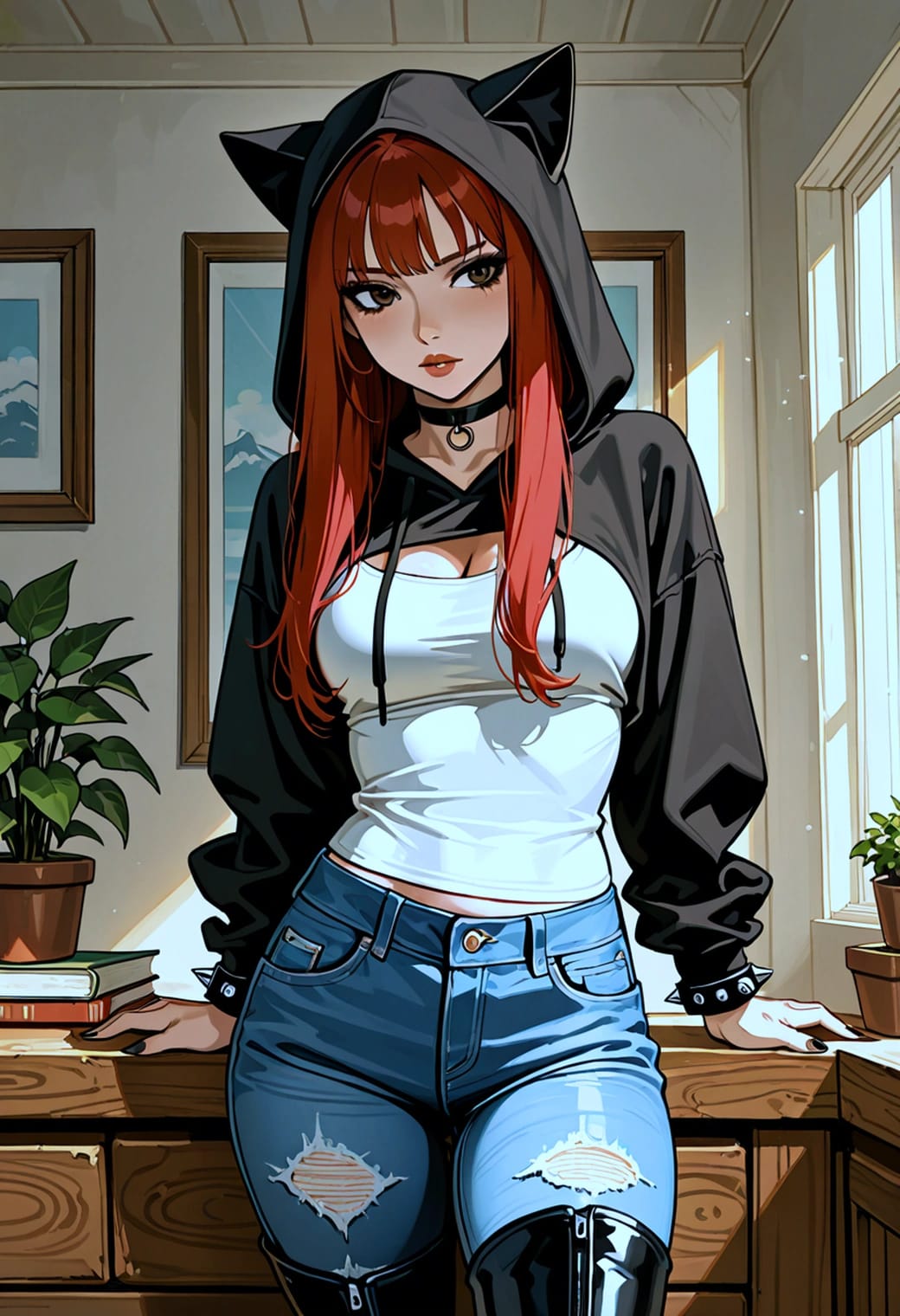 Alina, Dominant — HoneyChat AI character