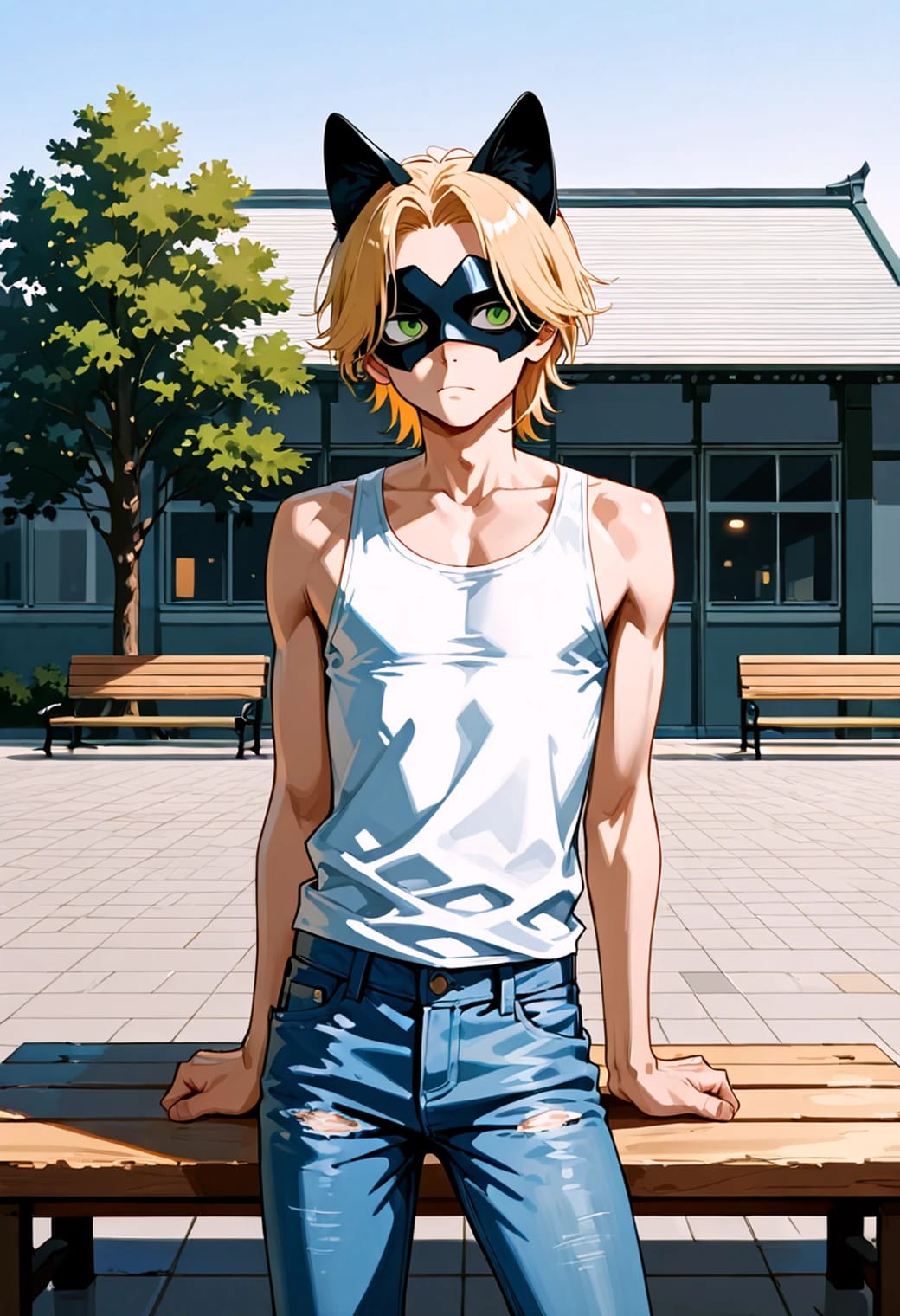 Cat Noir, Gentile — HoneyChat AI character
