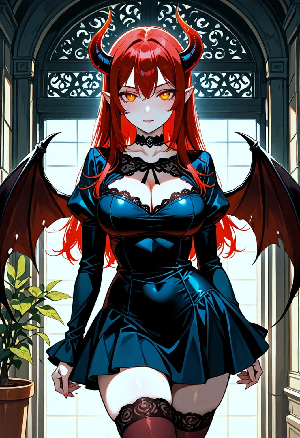 Rina, Succubus — HoneyChat AI character