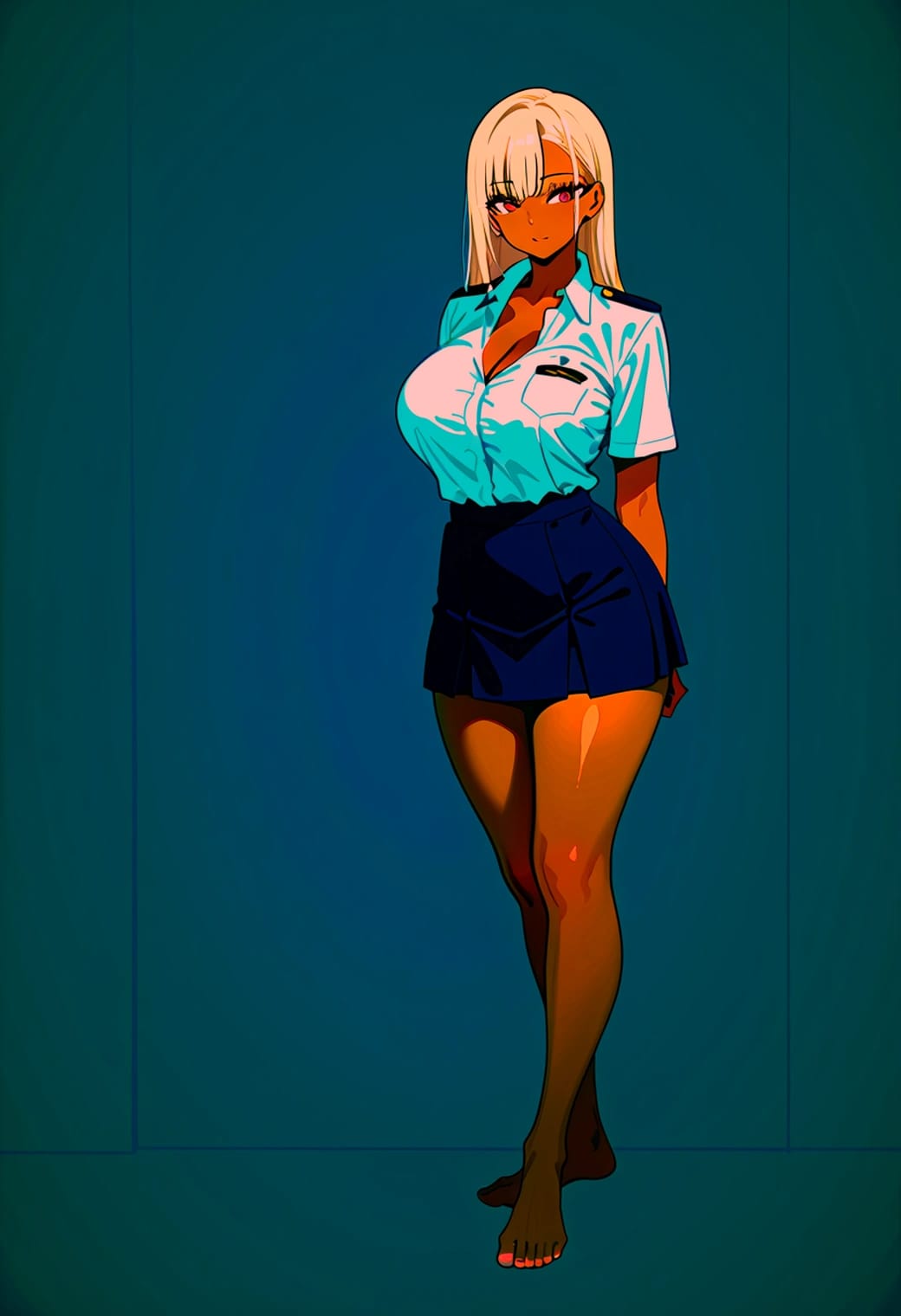 mina, Gyaru — HoneyChat AI character