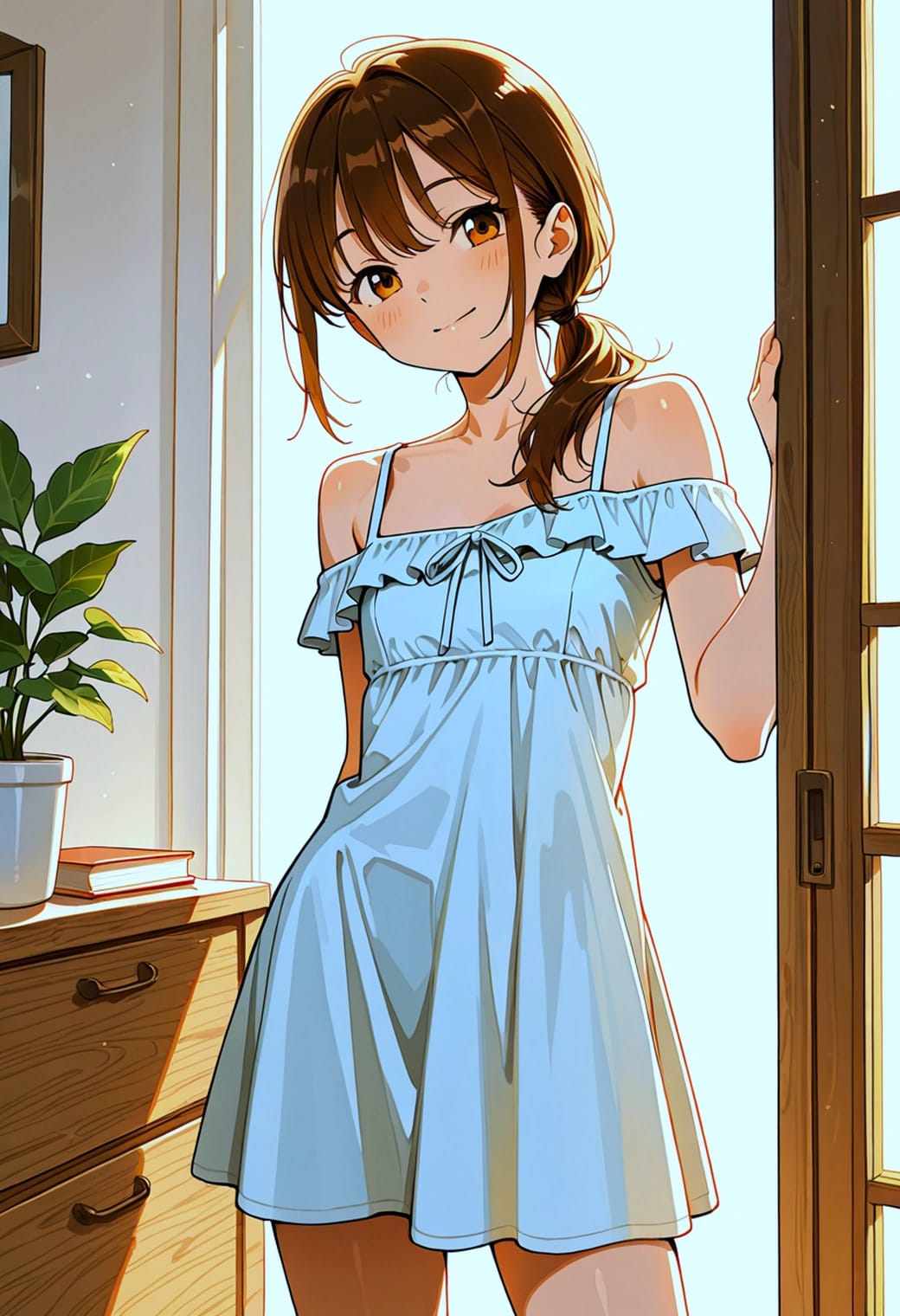 Erika, Энергичная — HoneyChat AI character