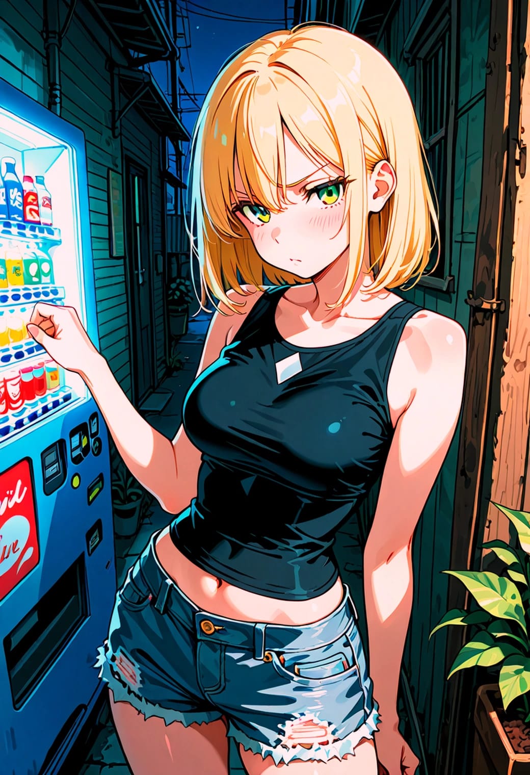 Riona, Цундере — HoneyChat AI character