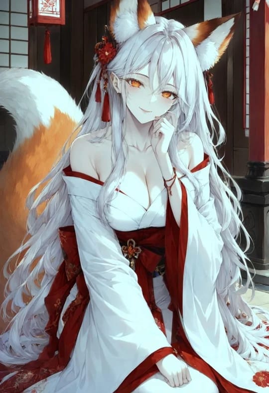 Shirogane Kohaku, Mysterious — HoneyChat AI character