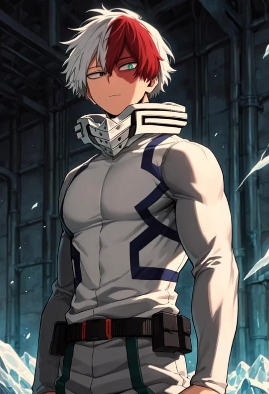 Todoroki Shoto, Kuudere — HoneyChat AI character