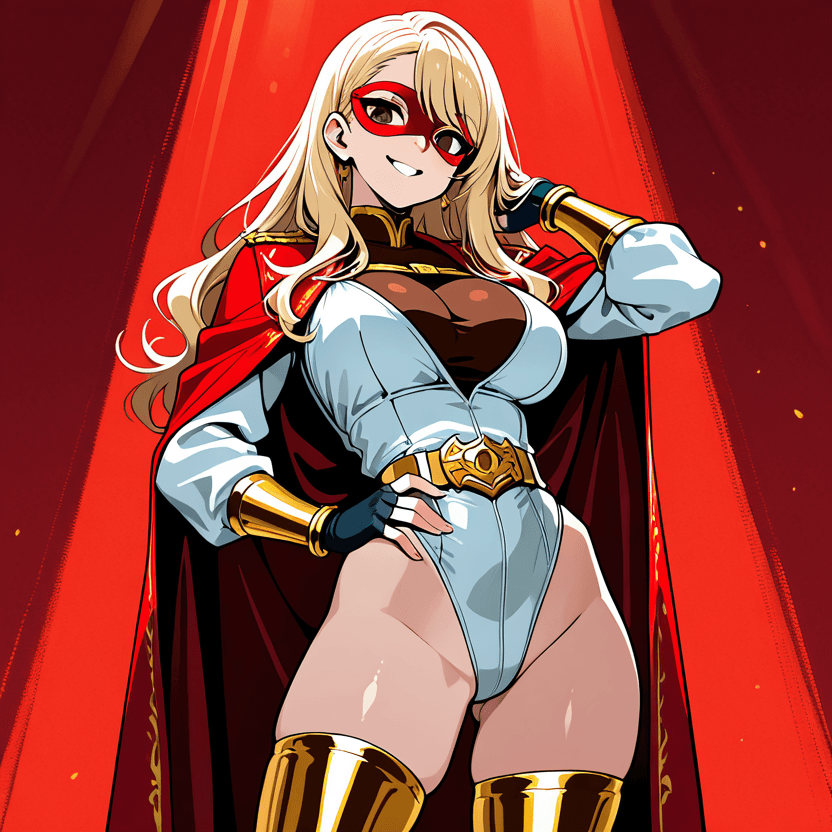 masked wrestler lady — starter scene 3