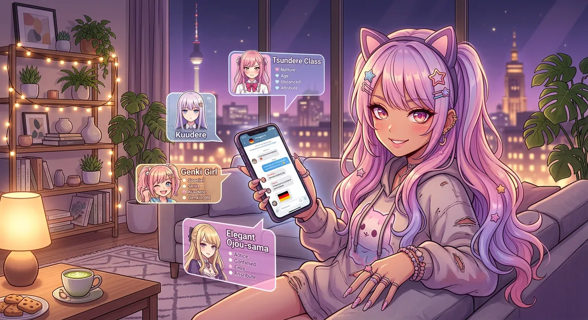 KI Anime Waifu kostenlos ohne Anmeldung — Top 5 Bots [2026]