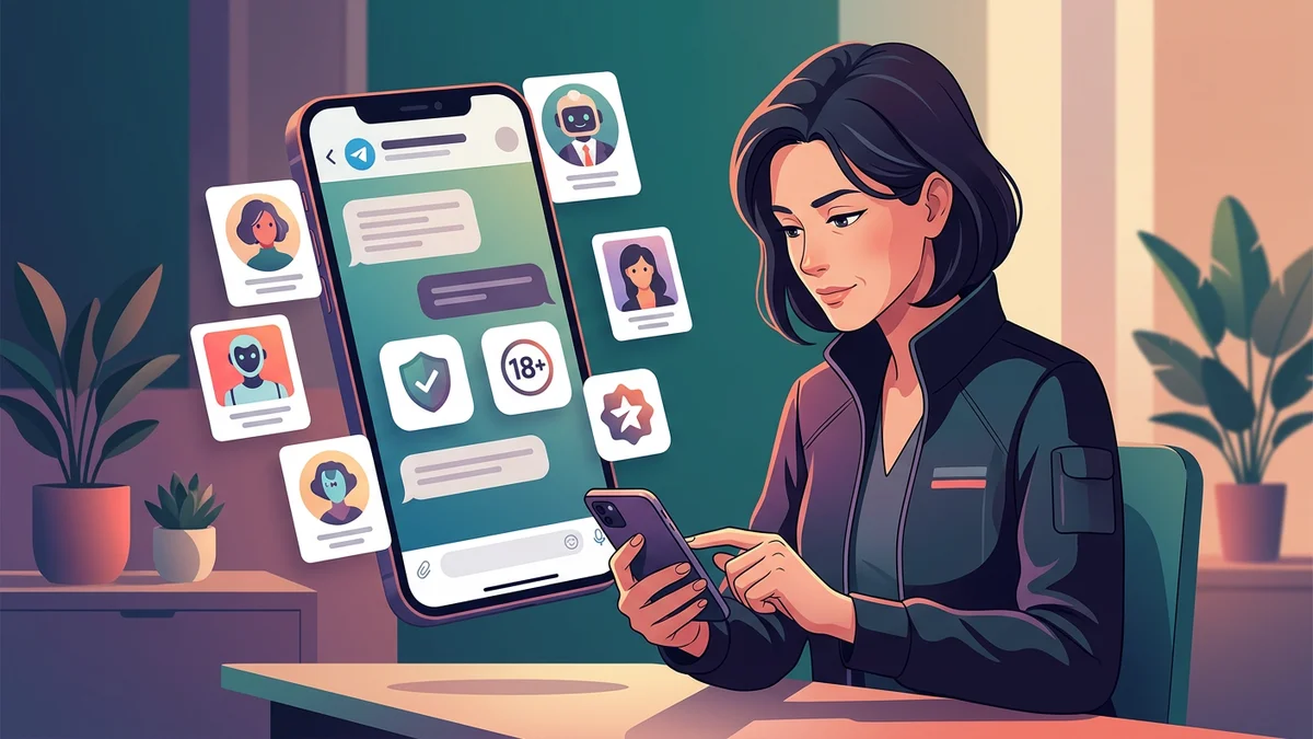 Adult Telegram AI Chat Bots 2026 — 6 Tested (No Signup)