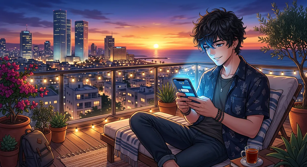 חבר AI בטלגרם בחינם - חבר וירטואלי שמדבר עברית (2026)