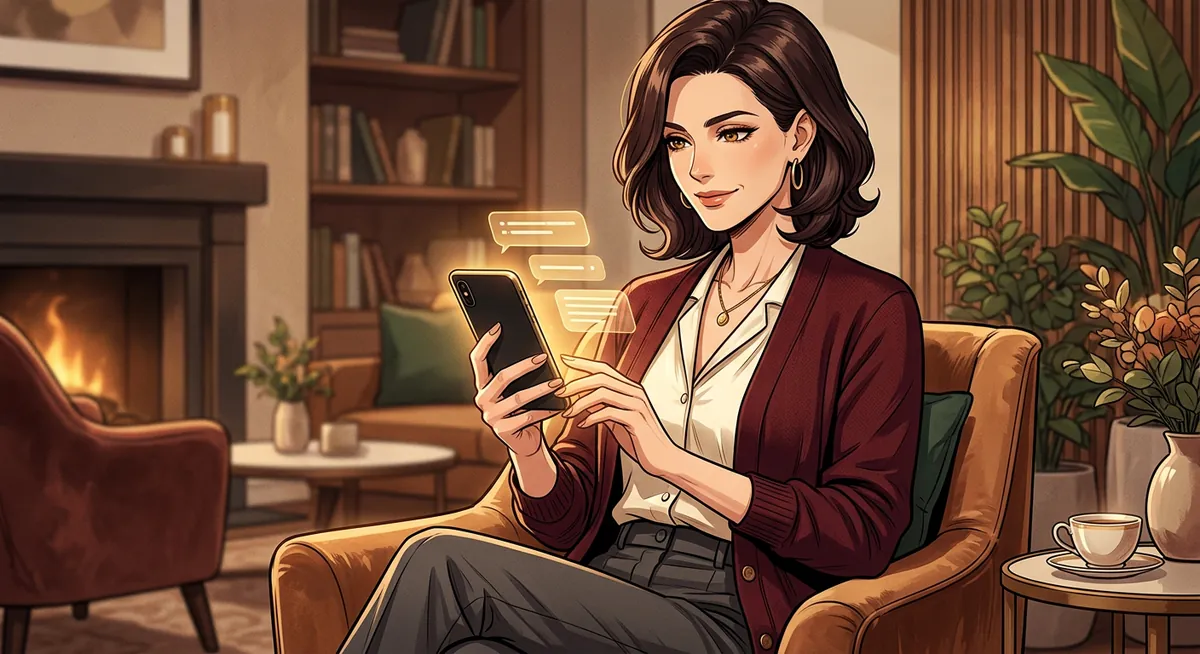 AI熟女チャット おすすめ — 年上・大人の女性キャラ8サービス比較（2026）