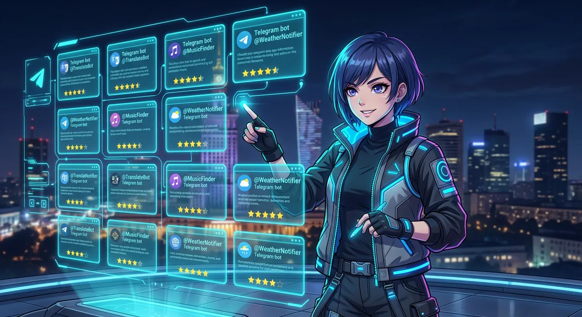 Najlepsze boty AI na Telegramie 2026 — polski ranking