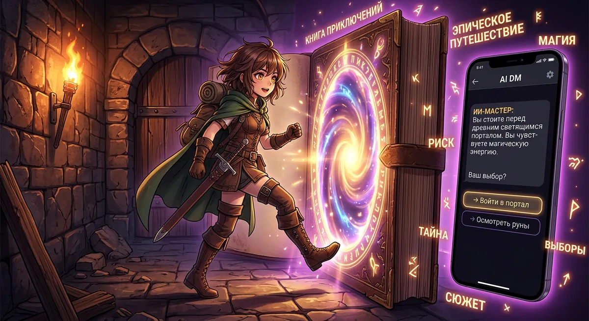 AI Dungeon 2026 — отзывы, цены, как играть из РФ на русском и 3 альтернативы