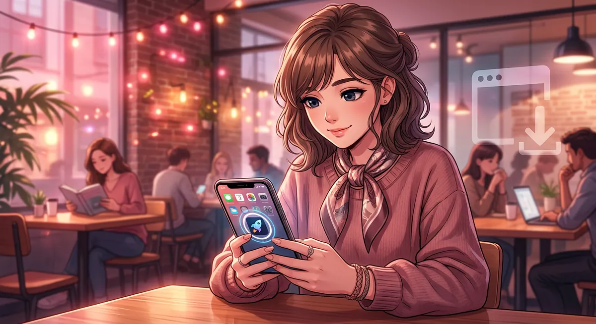 Candy AI скачать — почему приложения нет и как добавить на главный экран (2026)