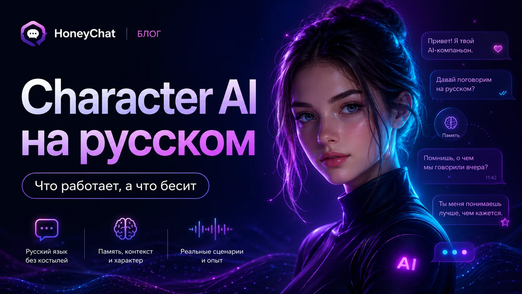 Character AI на русском в 2026 — насколько хорошо отвечает и как добиться нативного русского