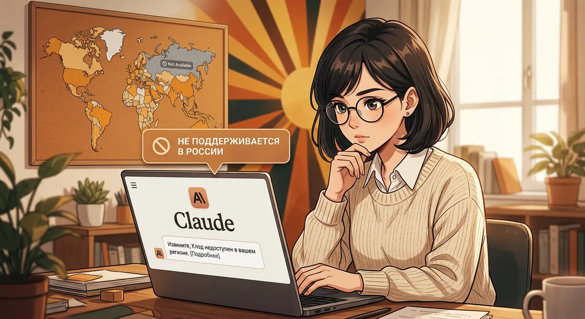 Claude на русском — как пользоваться из России в 2026 (риски)