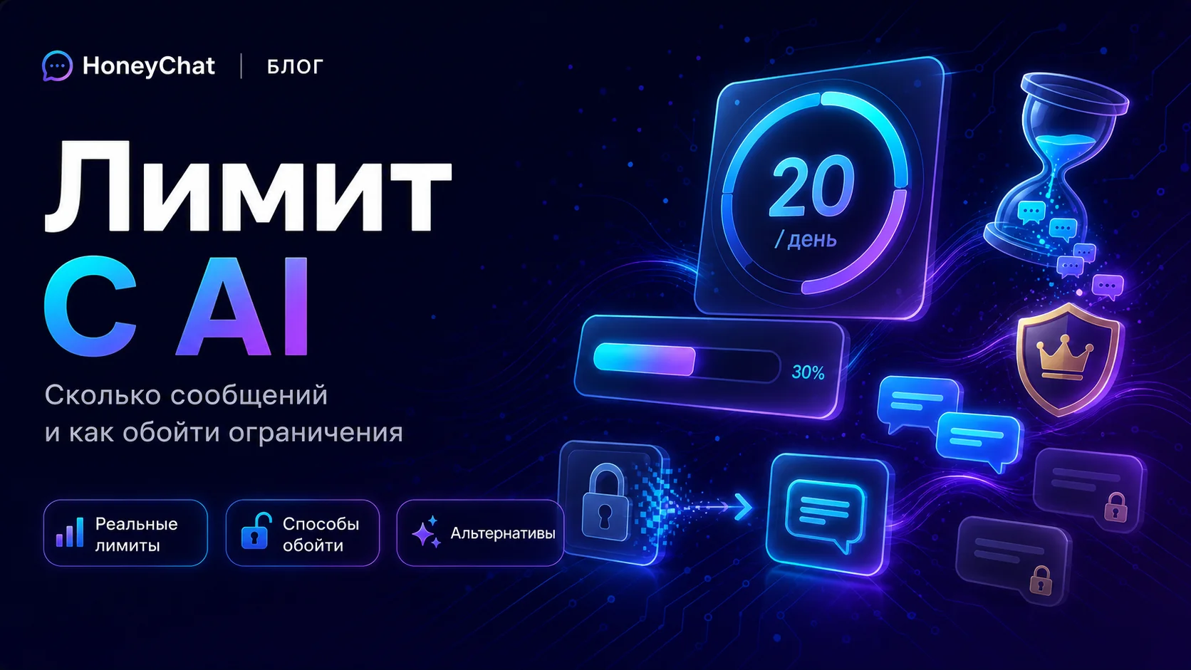 Лимит C.AI: сколько сообщений в день и как обойти ограничения