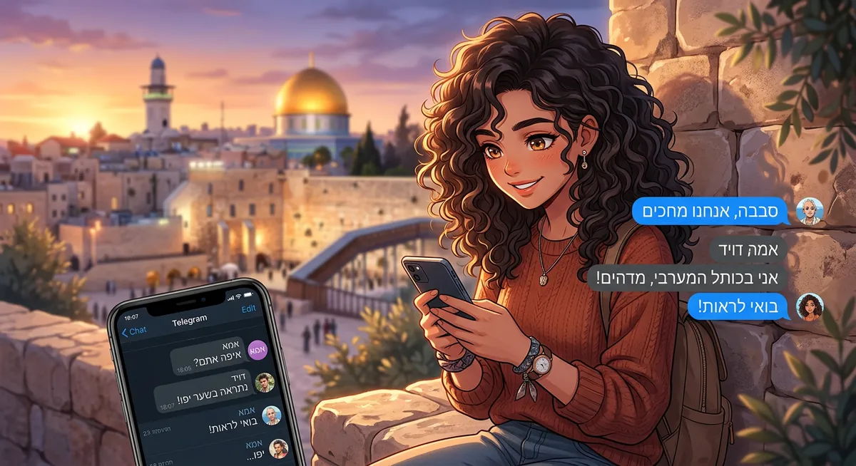 צ'אט AI בטלגרם — הבוט שמדבר עברית (2026)
