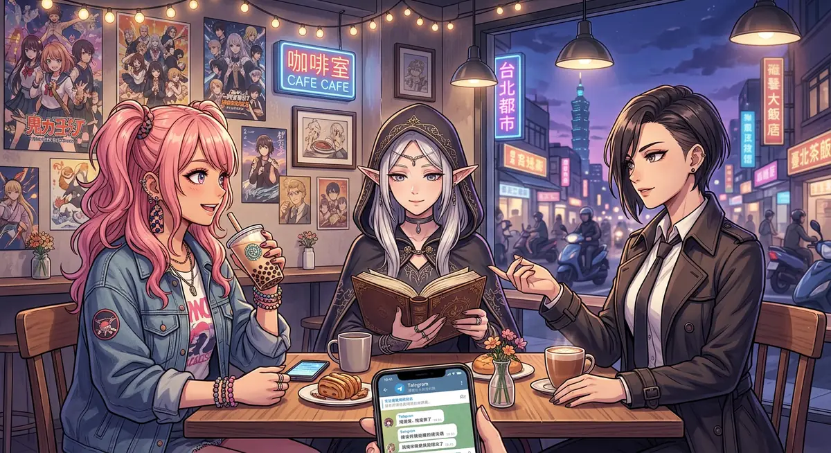 AI 二次元 Waifu 推薦 2026 — Telegram動漫角色聊天app比較
