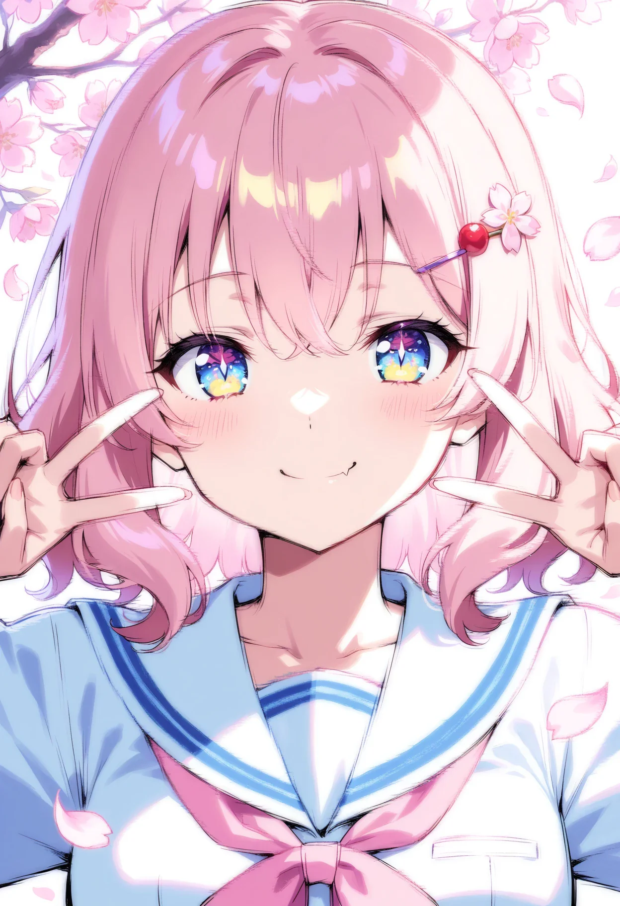 Anime character - school girl