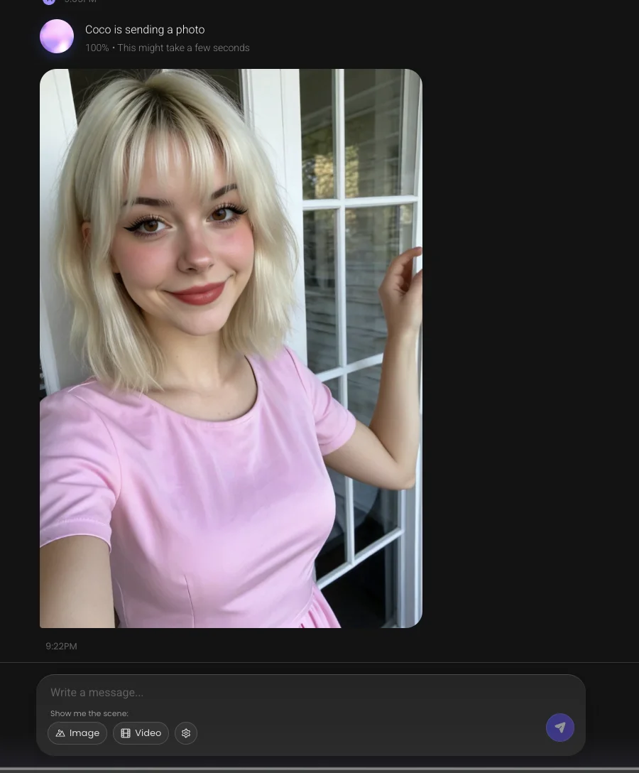 Candy AI — генерация фото